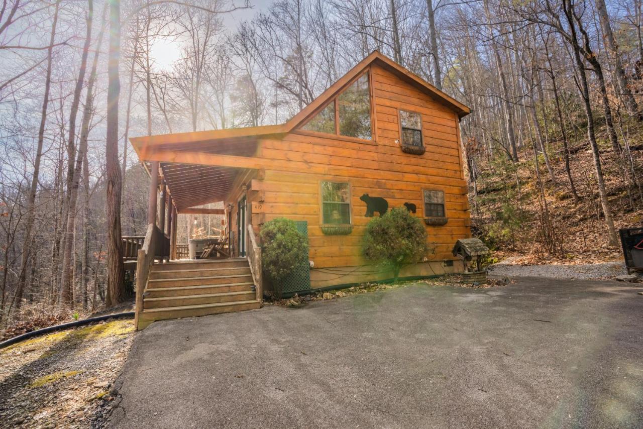 Moonshine Ridge Cabin With Hot Tub And Fire Pit Пиджен Фордж Екстериор снимка